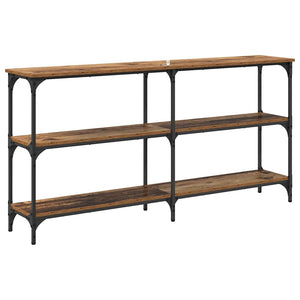 Τραπέζι κονσόλας Παλιό Ξύλο 150 x 29 x 75 εκ - Pakobazaar