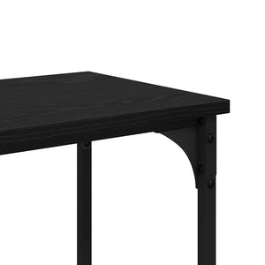 Τραπέζι κονσόλας Μαύρη Οξυά 150 x 29 x 75 εκ - Pakobazaar