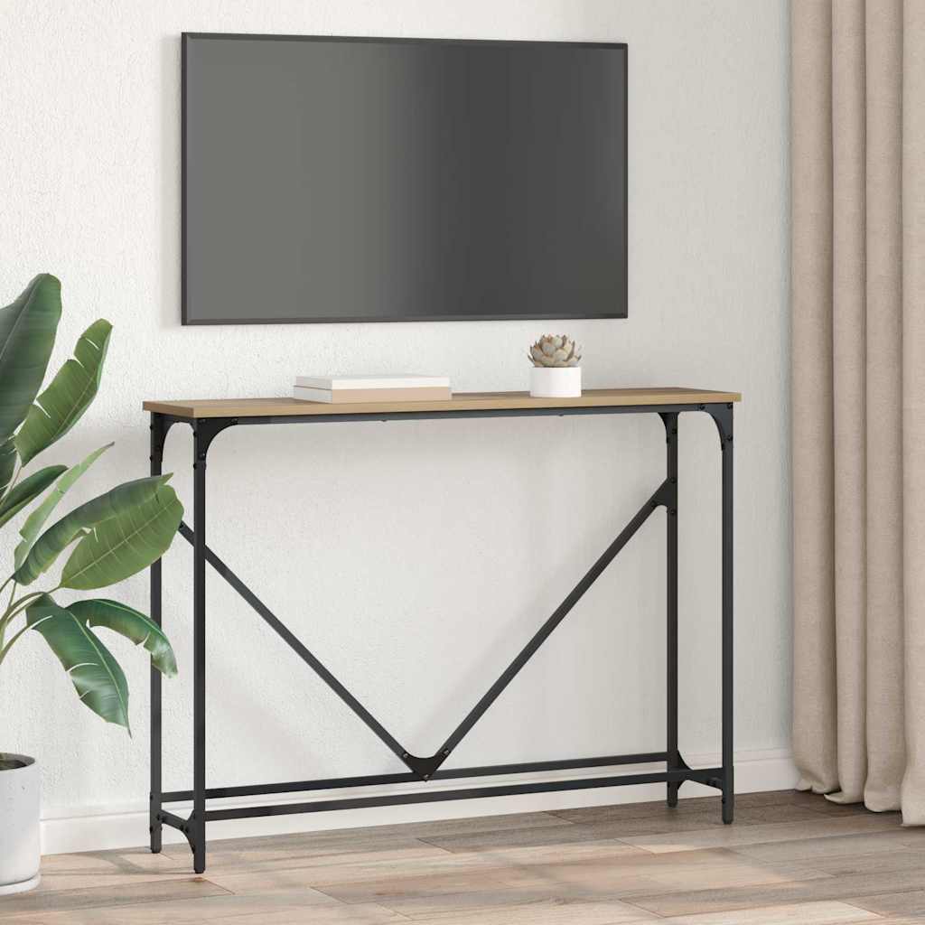 Τραπέζι κονσόλας Artisan Oak 102 x 23 x 75 εκ - Pakobazaar