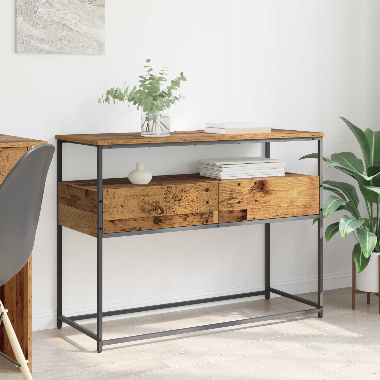 Τραπέζι κονσόλας Παλιό Ξύλο 100 x 40 x 75 cm Επεξεργασμένο ξύλο - Pakobazaar