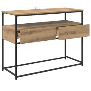 Τραπέζι κονσόλας με συρτάρι Artisan Oak 100 x 40 x 75 cm - Pakobazaar