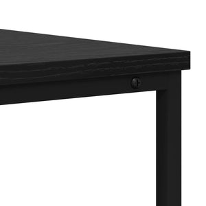 Τραπέζι κονσόλας Μαύρη Οξυά 100 x 40 x 75 cm Επεξεργασμένο ξύλο - Pakobazaar