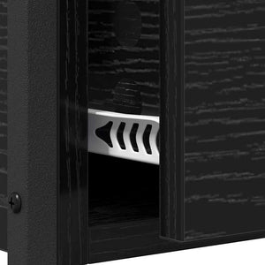 Τραπέζι κονσόλας Μαύρη Οξυά 100 x 40 x 75 cm Επεξεργασμένο ξύλο - Pakobazaar