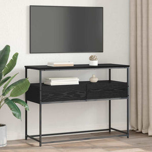 Τραπέζι κονσόλας Μαύρη Οξυά 100 x 40 x 75 cm Επεξεργασμένο ξύλο - Pakobazaar