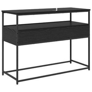 Τραπέζι κονσόλας Μαύρη Οξυά 100 x 40 x 75 cm Επεξεργασμένο ξύλο - Pakobazaar