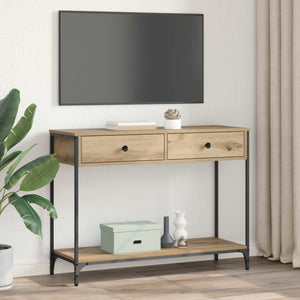 Τραπέζι κονσόλας με συρτάρι Artisan Oak 100 x 34,5 x 75 εκ. - Pakobazaar