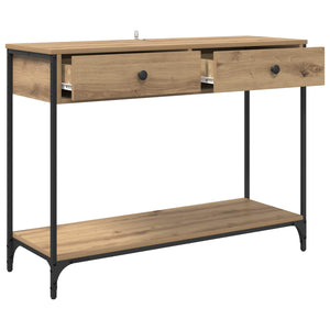 Τραπέζι κονσόλας με συρτάρι Artisan Oak 100 x 34,5 x 75 εκ. - Pakobazaar
