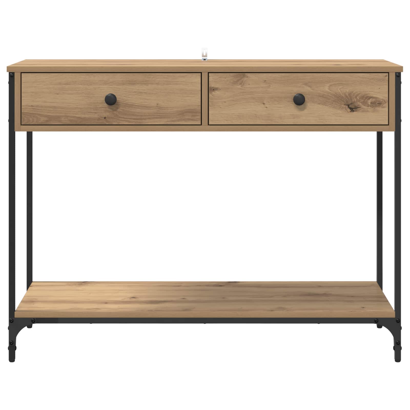Τραπέζι κονσόλας με συρτάρι Artisan Oak 100 x 34,5 x 75 εκ. - Pakobazaar