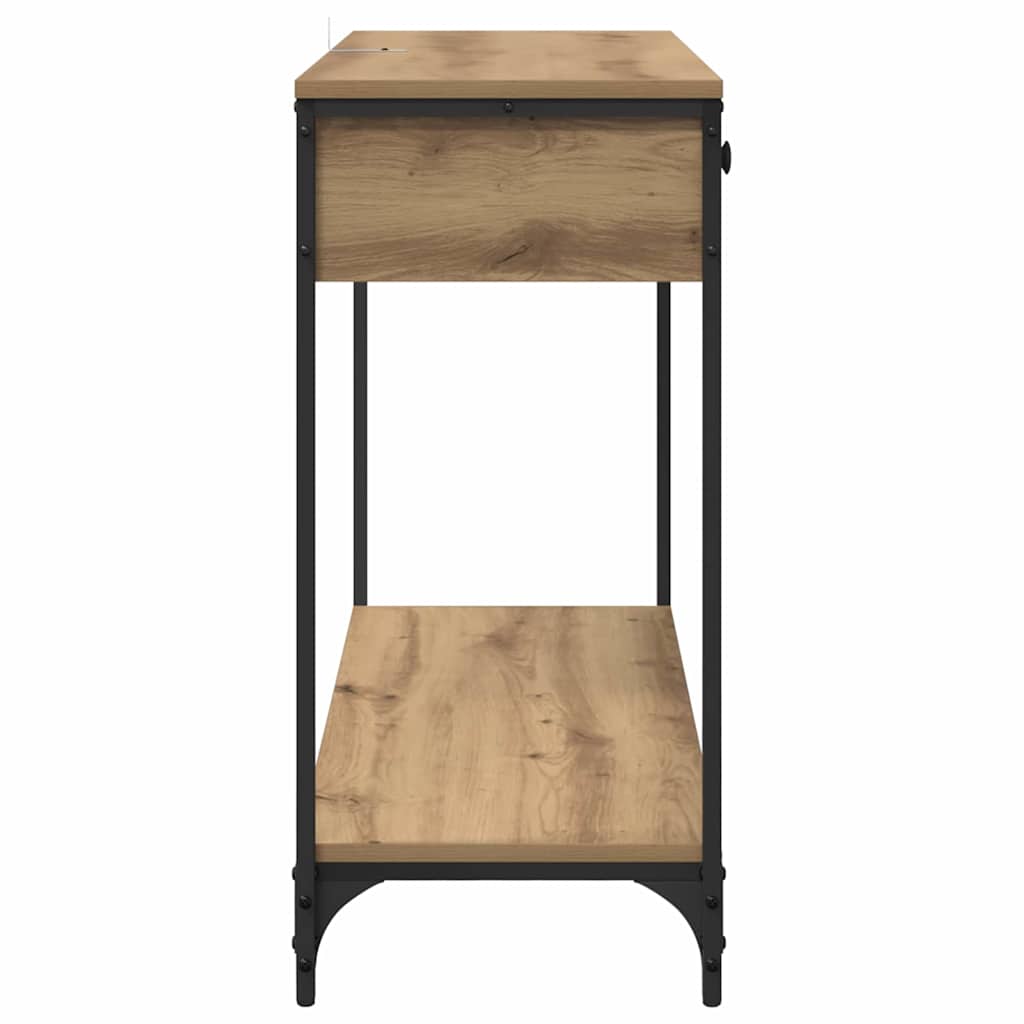 Τραπέζι κονσόλας με συρτάρι Artisan Oak 100 x 34,5 x 75 εκ. - Pakobazaar