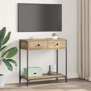 Τραπέζι κονσόλας με συρτάρι Artisan Oak 75 x 34,5 x 75 εκ - Pakobazaar