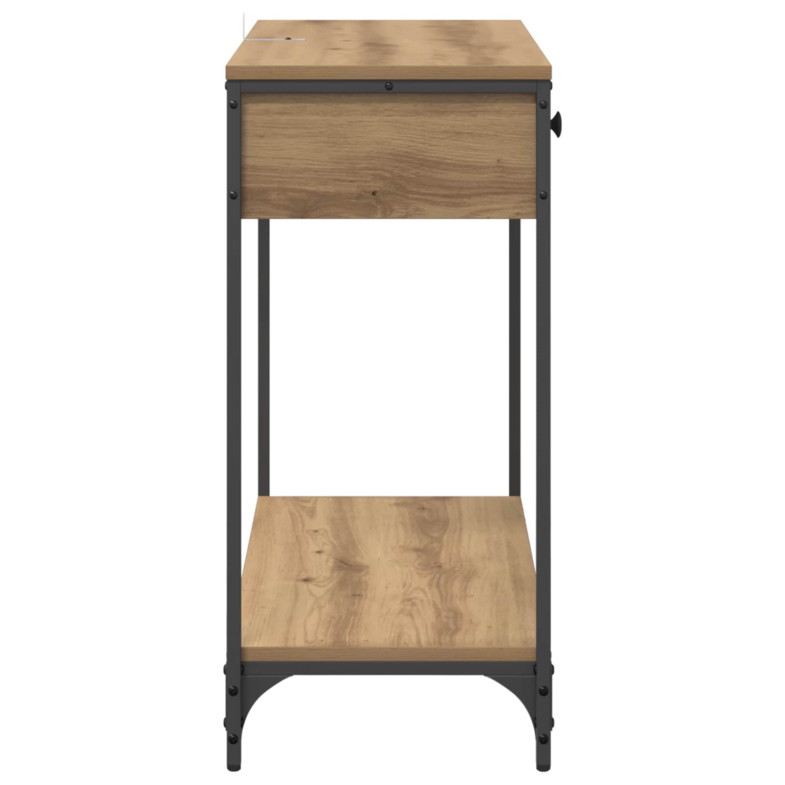 Τραπέζι κονσόλας με συρτάρι Artisan Oak 75 x 34,5 x 75 εκ - Pakobazaar