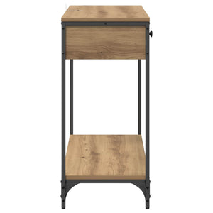 Τραπέζι κονσόλας με συρτάρι Artisan Oak 75 x 34,5 x 75 εκ - Pakobazaar