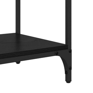 Τραπέζι κονσόλας με συρτάρι Μαύρη Οξυά 75 x 34,5 x 75 εκ - Pakobazaar