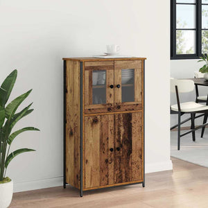 Highboard Παλιό Ξύλο 62 x 32 x 106,5 εκ Επεξεργασμένο ξύλο - Pakobazaar