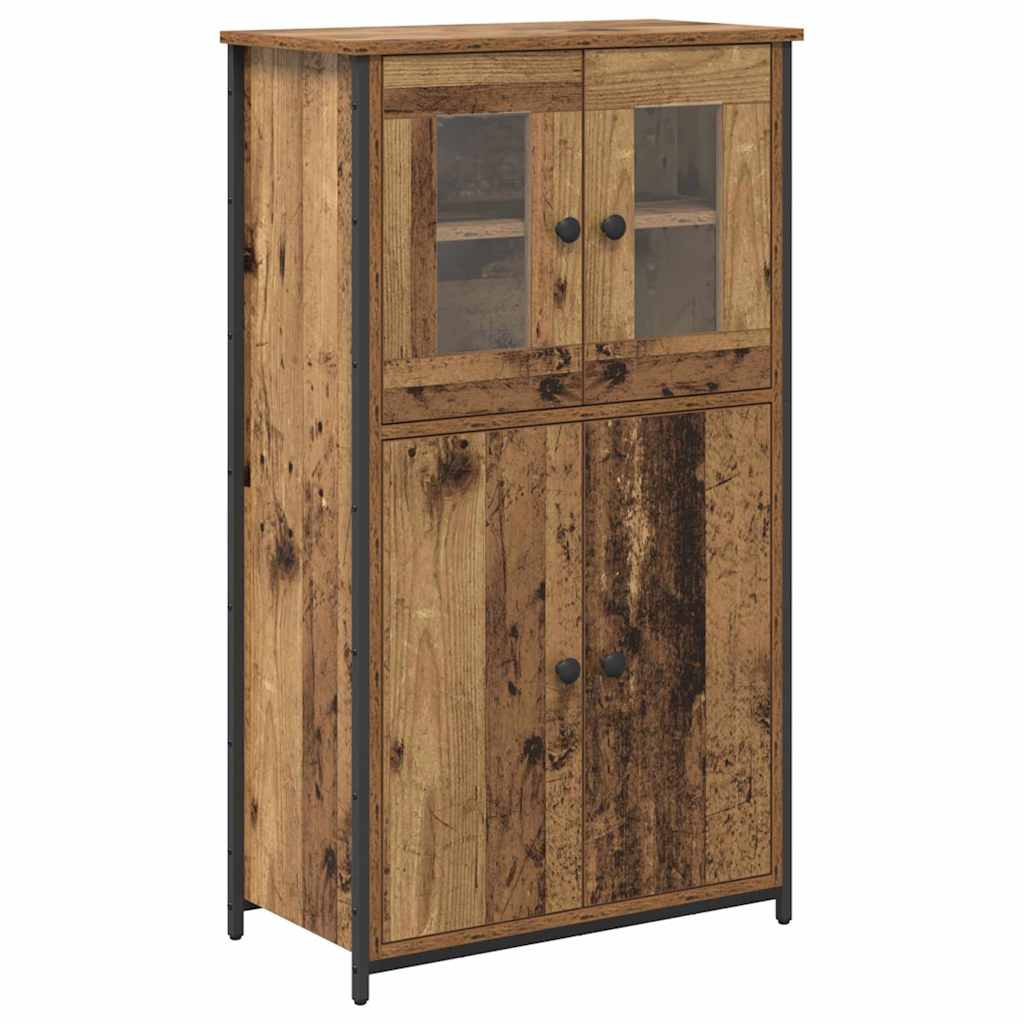 Highboard Παλιό Ξύλο 62 x 32 x 106,5 εκ Επεξεργασμένο ξύλο - Pakobazaar