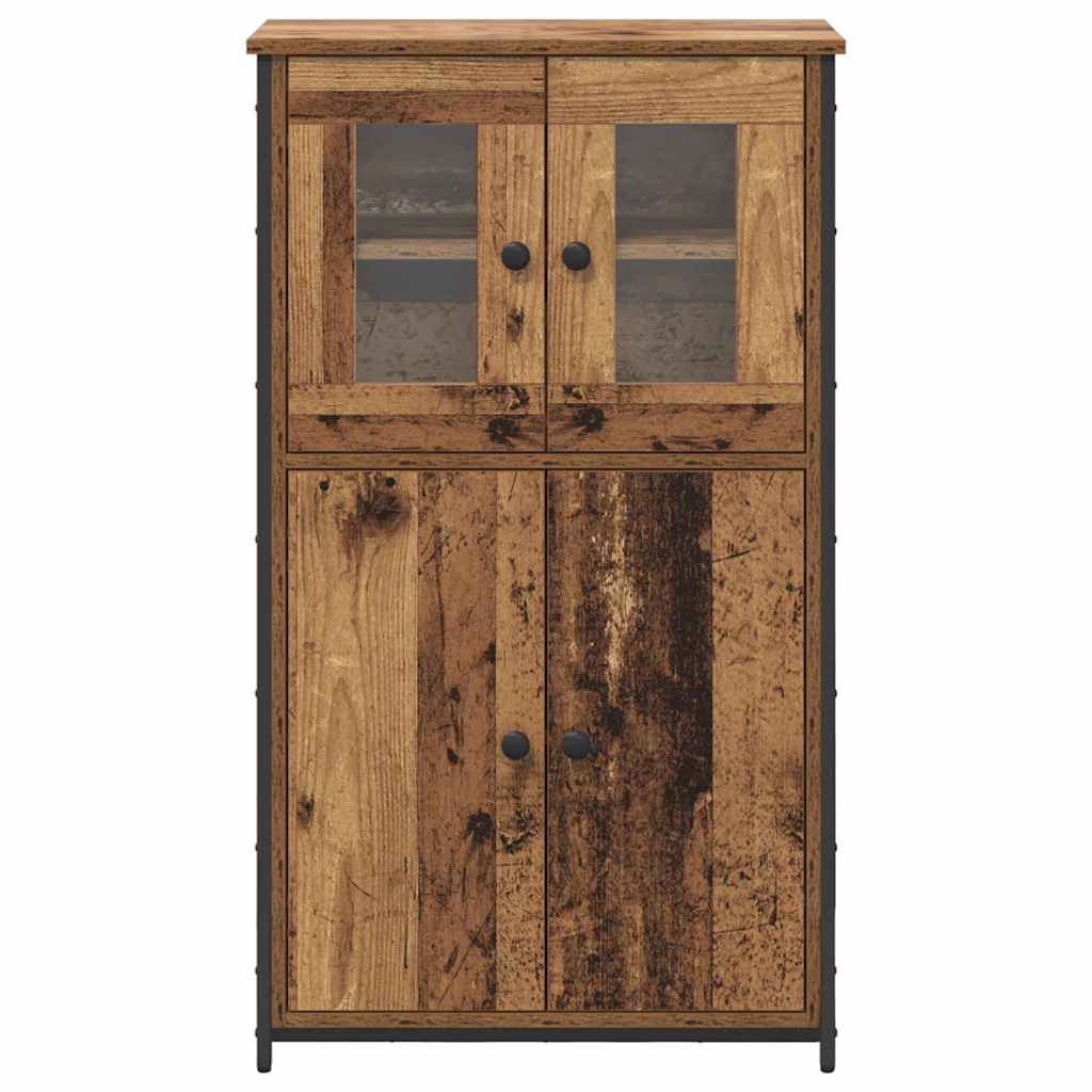 Highboard Παλιό Ξύλο 62 x 32 x 106,5 εκ Επεξεργασμένο ξύλο - Pakobazaar