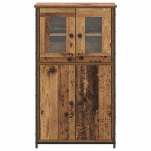 Highboard Παλιό Ξύλο 62 x 32 x 106,5 εκ Επεξεργασμένο ξύλο - Pakobazaar