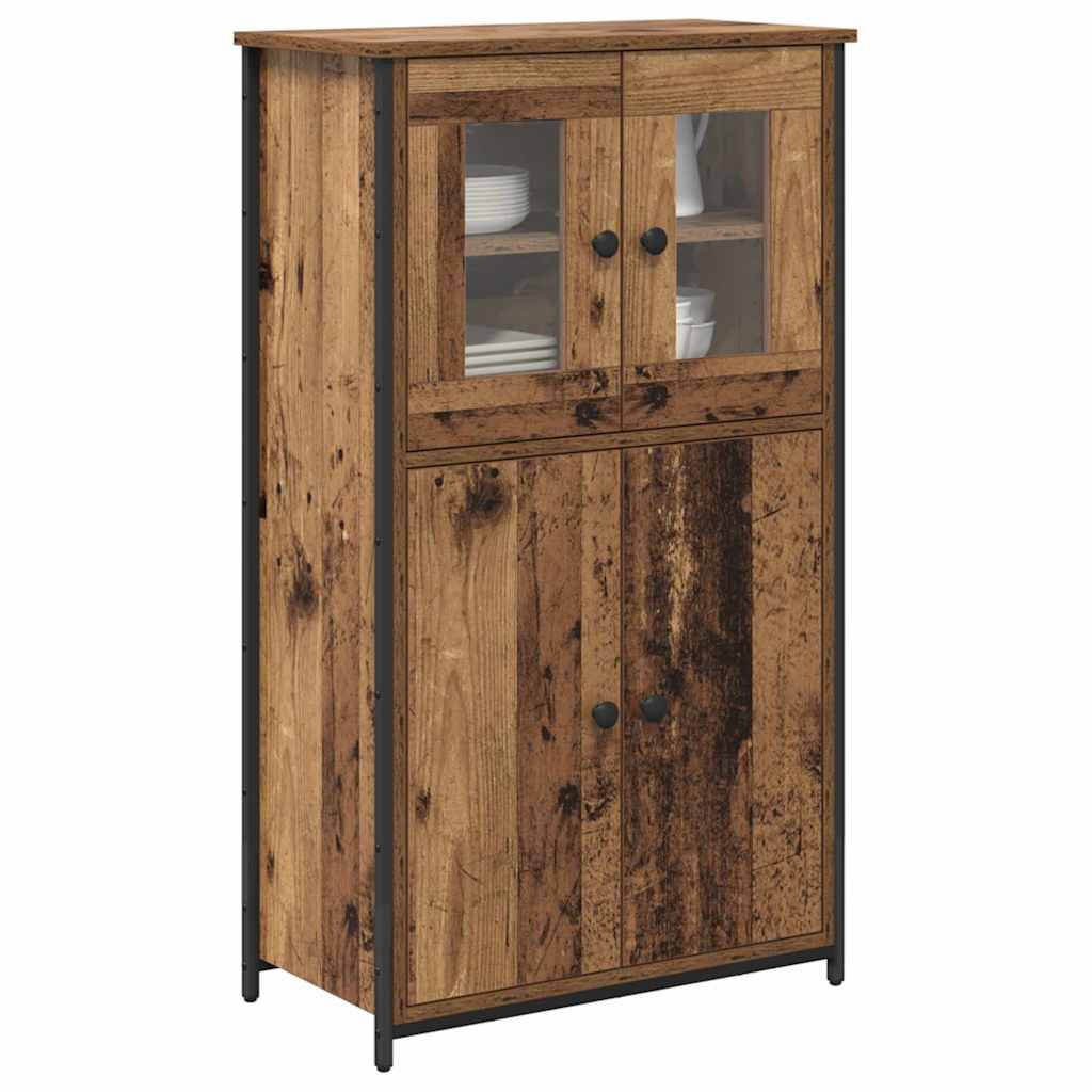 Highboard Παλιό Ξύλο 62 x 32 x 106,5 εκ Επεξεργασμένο ξύλο - Pakobazaar