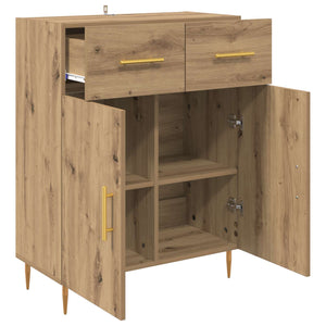 Πλαϊνό γραφείο με συρτάρι Artisan Oak 69,5 x 34 x 90 εκ. - Pakobazaar