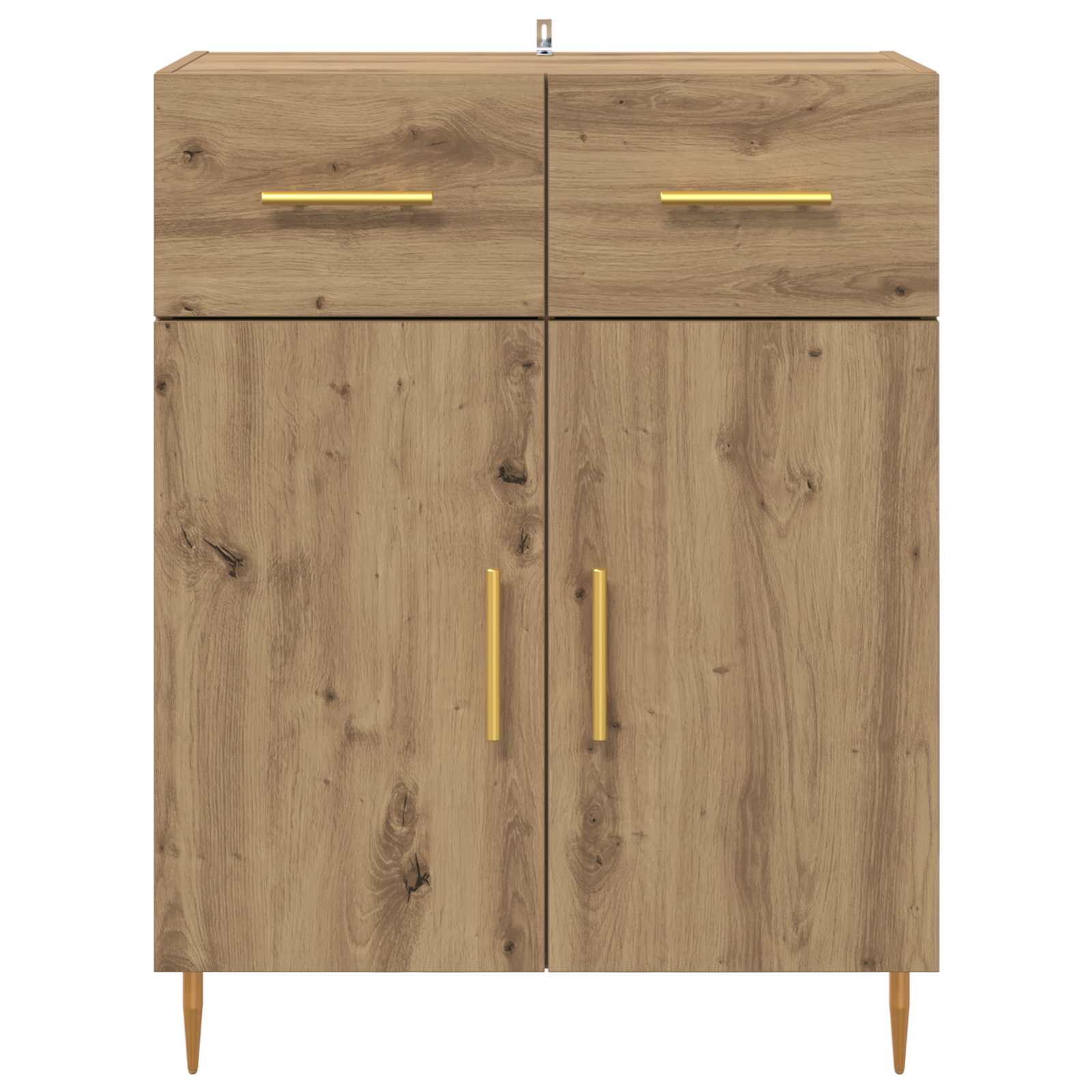 Πλαϊνό γραφείο με συρτάρι Artisan Oak 69,5 x 34 x 90 εκ. - Pakobazaar