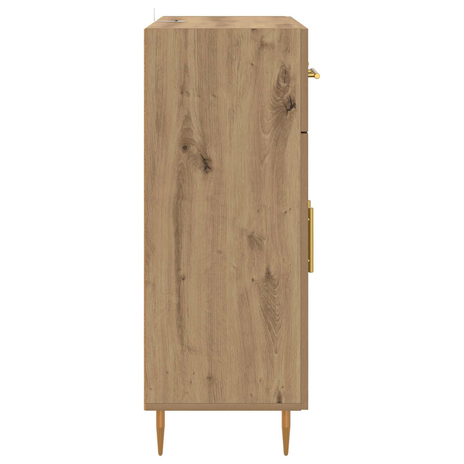 Πλαϊνό γραφείο με συρτάρι Artisan Oak 69,5 x 34 x 90 εκ. - Pakobazaar