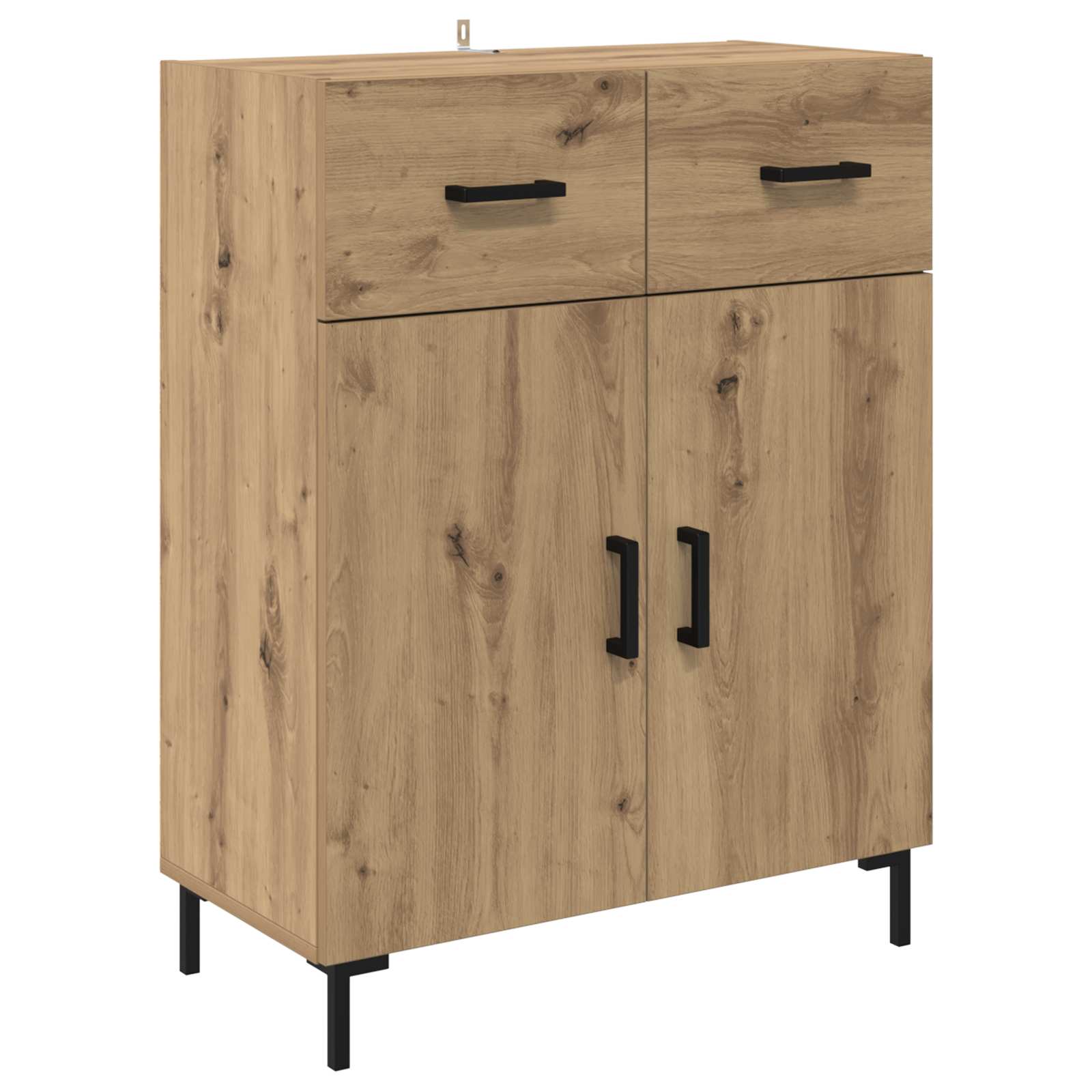 Πλαϊνό γραφείο με συρτάρι Artisan Oak 69,5 x 34 x 90 εκ. - Pakobazaar