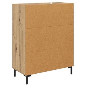 Πλαϊνό γραφείο με συρτάρι Artisan Oak 69,5 x 34 x 90 εκ. - Pakobazaar
