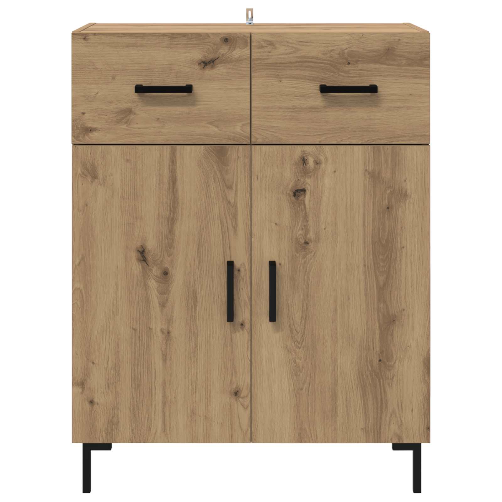 Πλαϊνό γραφείο με συρτάρι Artisan Oak 69,5 x 34 x 90 εκ. - Pakobazaar