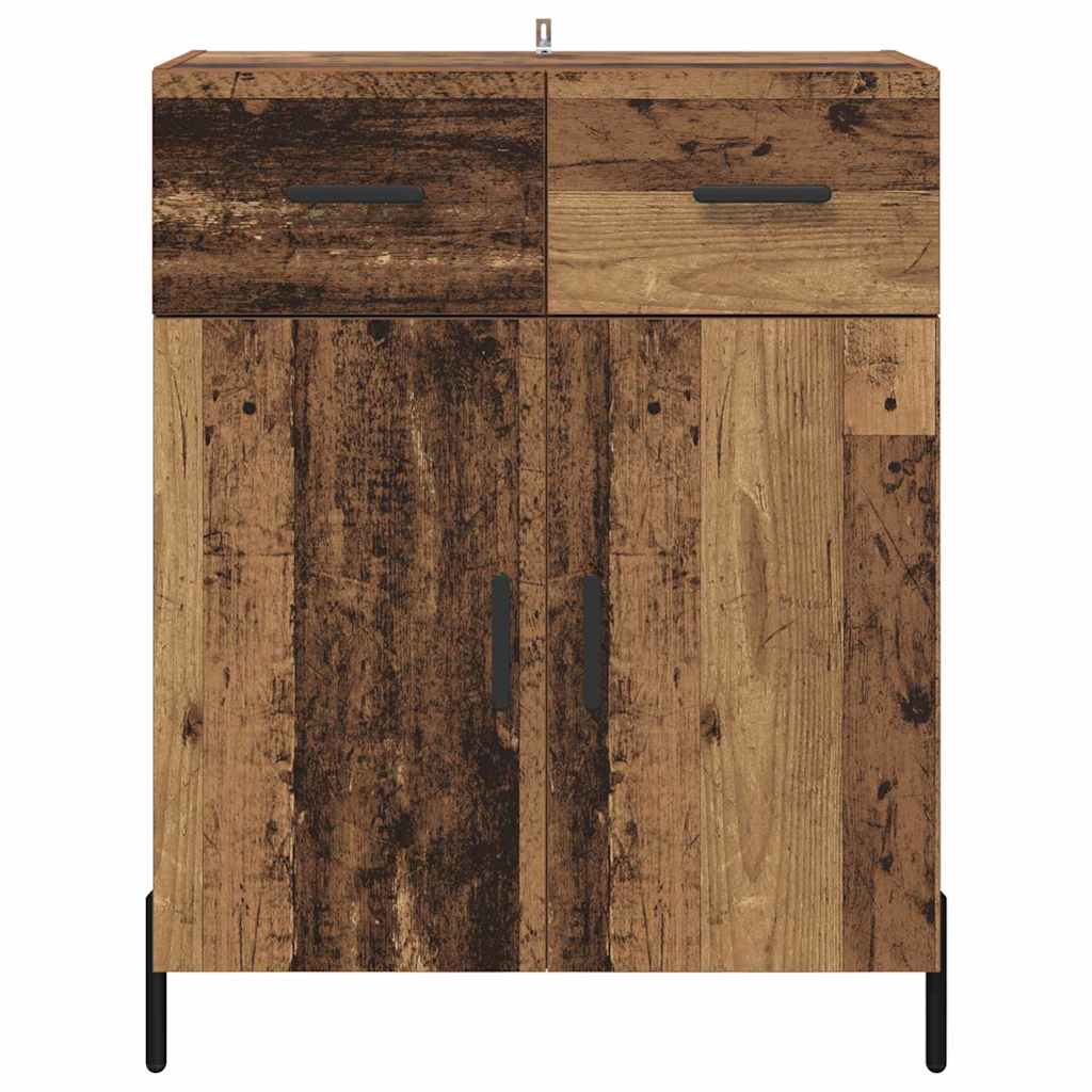 Πλαϊνό γραφείο Παλιό Ξύλο 69,5 x 34 x 90 εκ. Επεξεργασμένο ξύλο - Pakobazaar