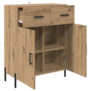 Πλαϊνό γραφείο με συρτάρι Artisan Oak 69,5 x 34 x 90 εκ. - Pakobazaar