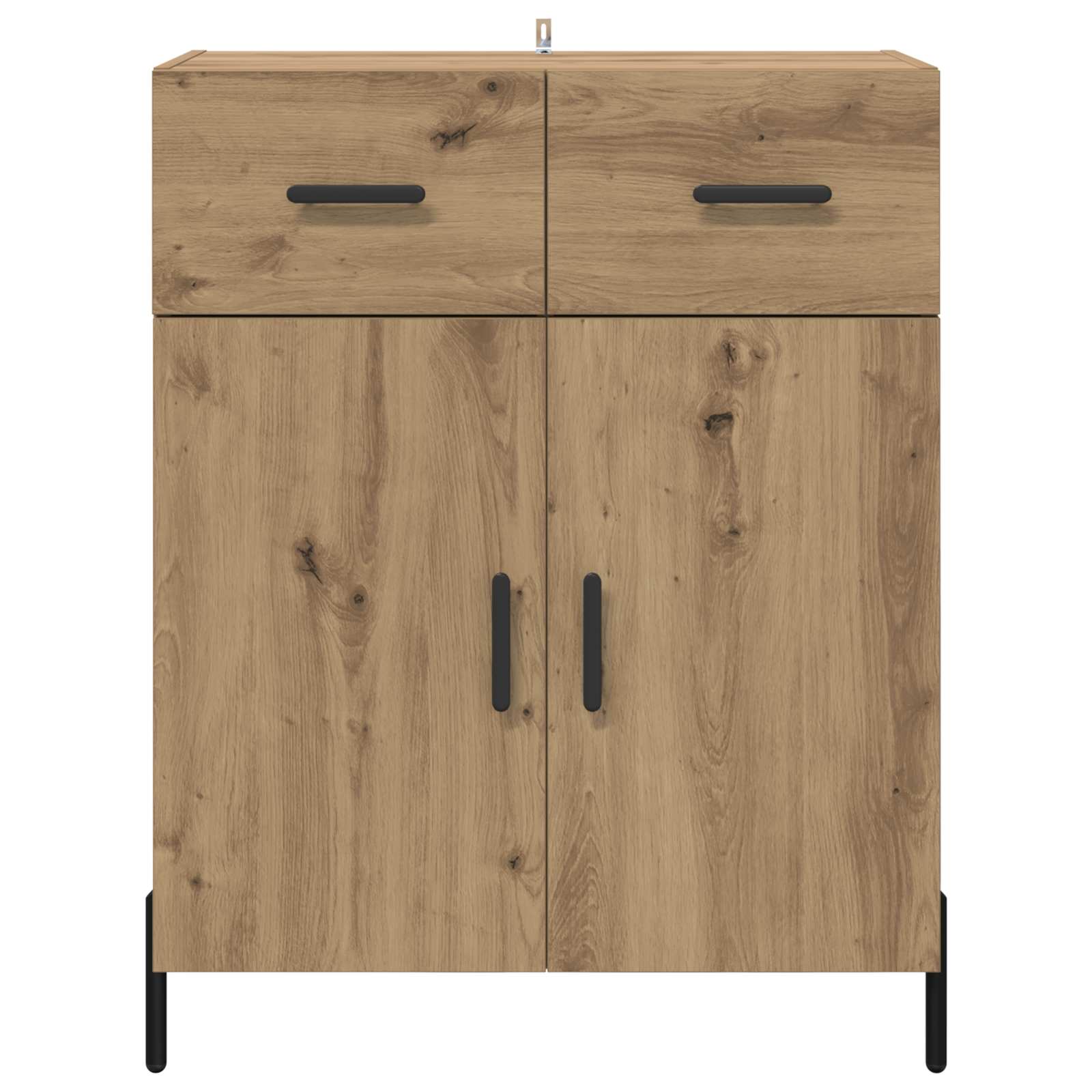 Πλαϊνό γραφείο με συρτάρι Artisan Oak 69,5 x 34 x 90 εκ. - Pakobazaar