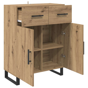 Πλαϊνό γραφείο με συρτάρι Artisan Oak 69,5 x 34 x 90 εκ. - Pakobazaar