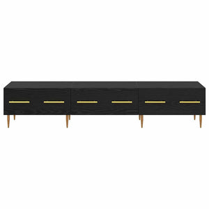 Ντουλάπι TV 150 x 36 x 30 εκ Μαύρη Οξυά Επεξεργασμένο Ξύλο