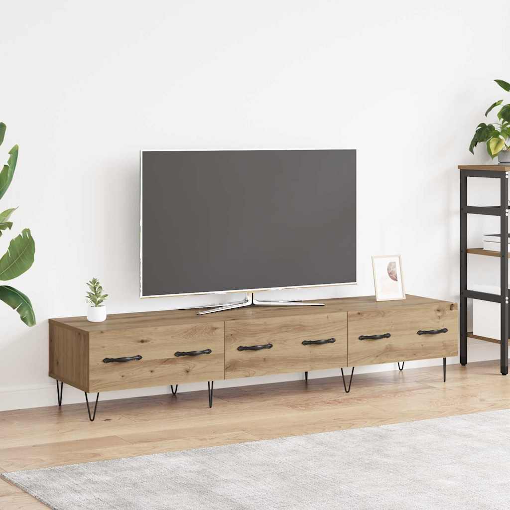 Ντουλάπι TV artisan δρυς 150 x 36 x 30 εκ Επεξεργασμένο ξύλο - Pakobazaar