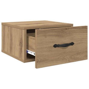 Κομοδίνο 2 pcs artisan δρυς 35 x 35 x 20 εκ Επεξεργασμένο ξύλο - Pakobazaar