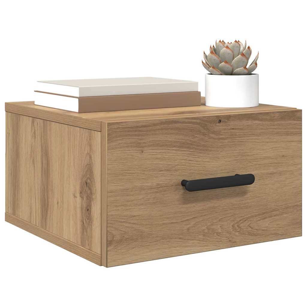 Κομοδίνο Artisan Oak 35 x 35 x 20 εκ Επεξεργασμένο ξύλο - Pakobazaar