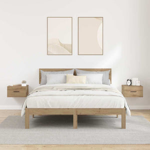 Κομοδίνο 2 pcs artisan δρυς 35 x 35 x 20 εκ Επεξεργασμένο ξύλο - Pakobazaar