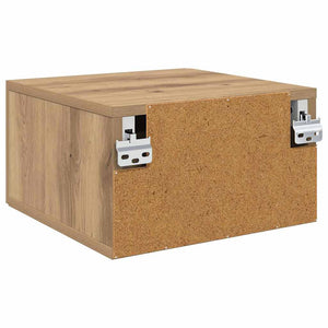 Κομοδίνο 2 pcs artisan δρυς 35 x 35 x 20 εκ Επεξεργασμένο ξύλο - Pakobazaar