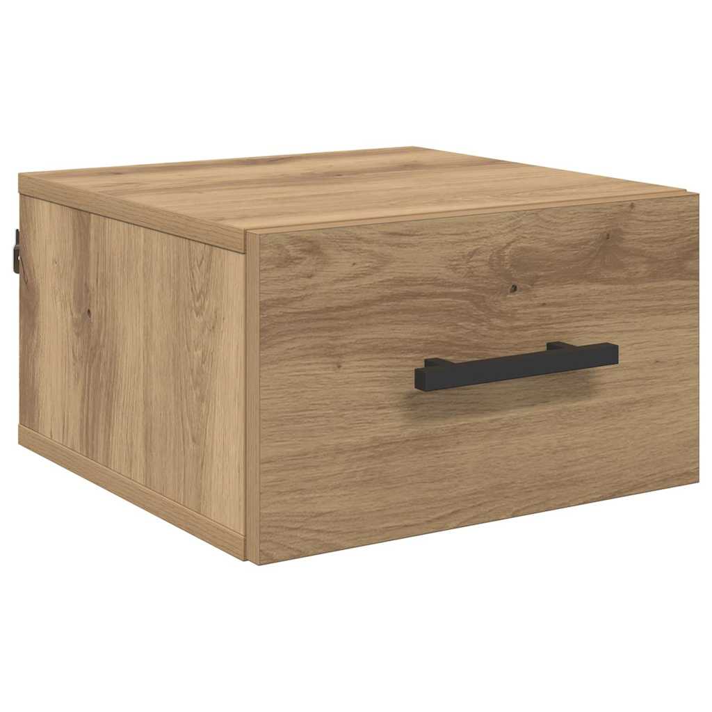 Κομοδίνο artisan δρυς 35 x 35 x 20 εκ Επεξεργασμένο ξύλο - Pakobazaar