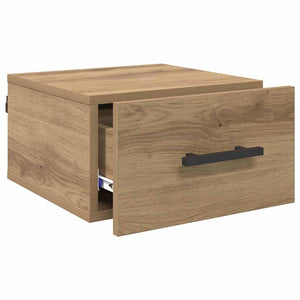 Κομοδίνο artisan δρυς 35 x 35 x 20 εκ Επεξεργασμένο ξύλο - Pakobazaar