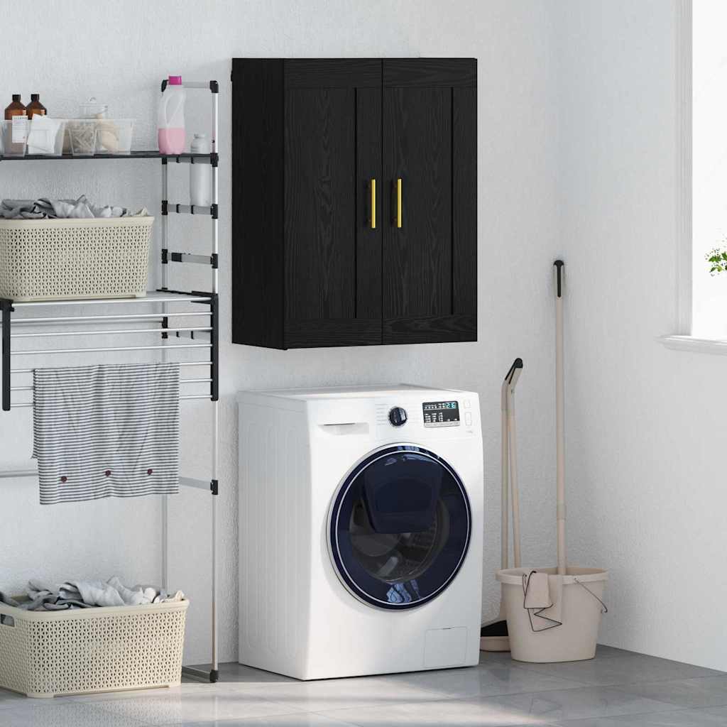 Επιτοίχιο ντουλάπι Μαύρη Οξυά 69,5 x 34 x 90 εκ. - Pakobazaar