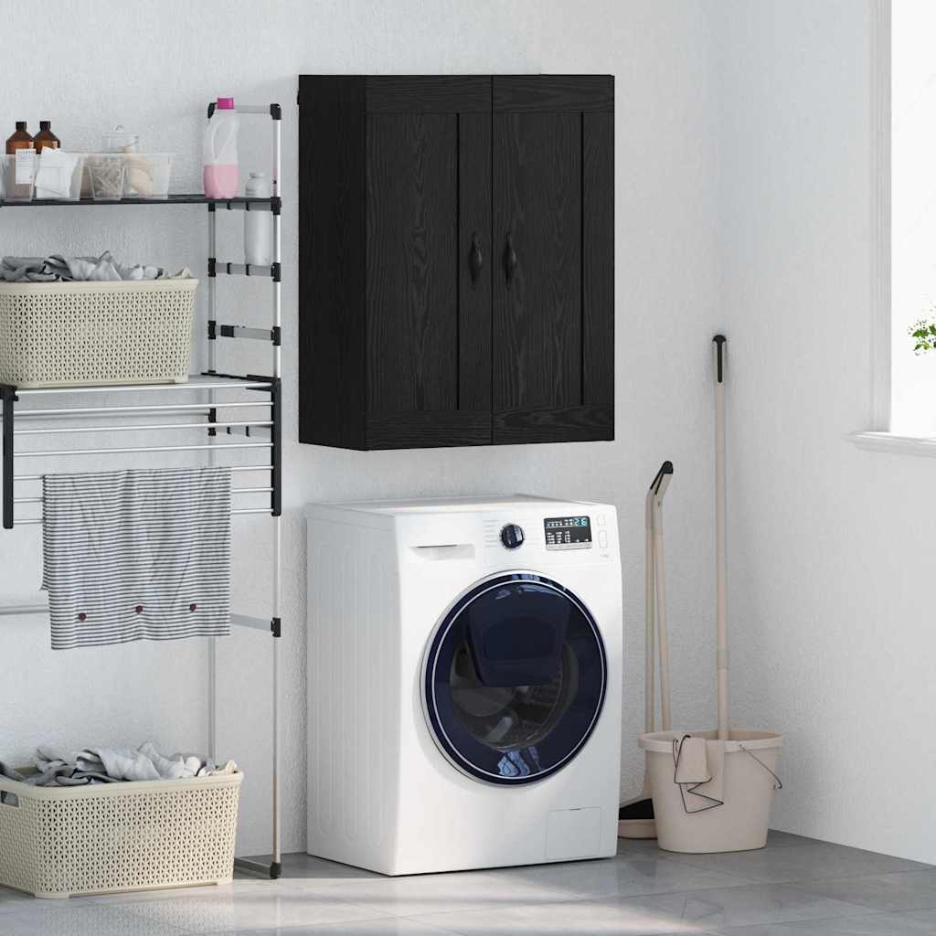 Επιτοίχιο ντουλάπι Μαύρη Οξυά 69,5 x 34 x 90 εκ. - Pakobazaar