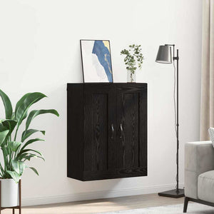 Επιτοίχιο ντουλάπι Μαύρη Οξυά 69,5 x 34 x 90 εκ. - Pakobazaar