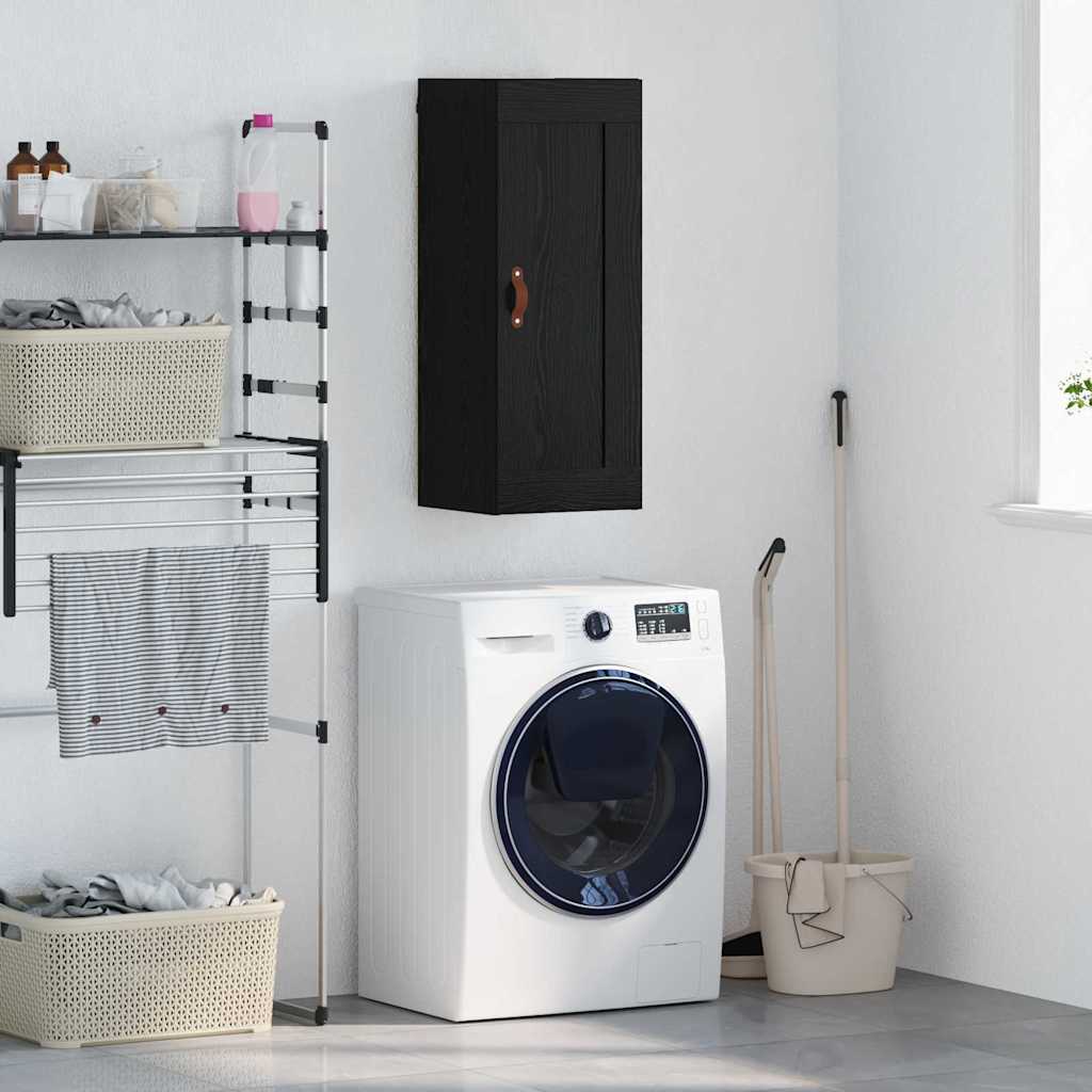 Επιτοίχιο ντουλάπι Μαύρη Οξυά 34,5 x 34 x 90 εκ.