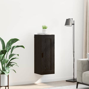 Επιτοίχιο ντουλάπι Μαύρη Οξυά 34,5 x 34 x 90 εκ. - Pakobazaar