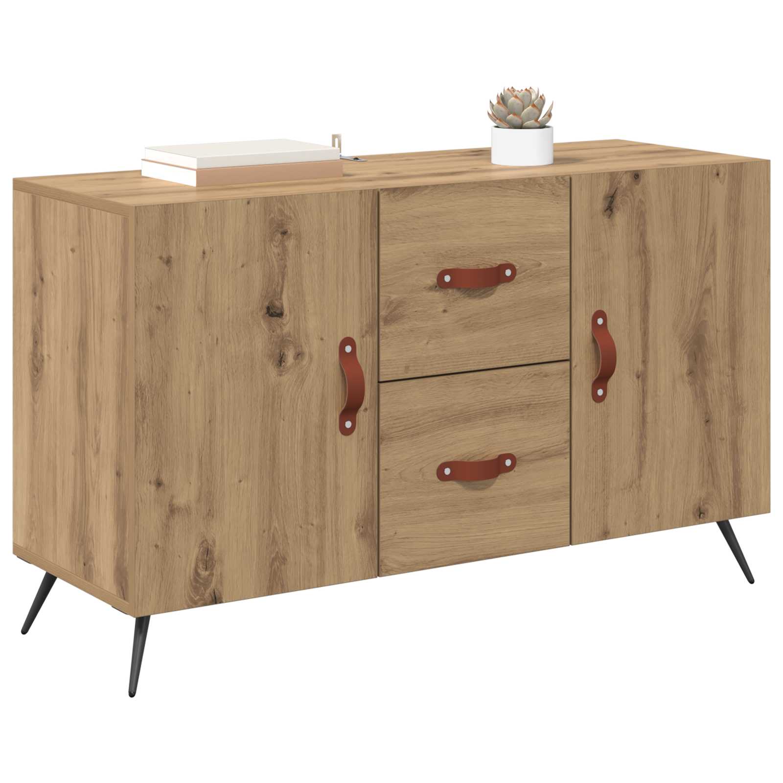 Πλαϊνό γραφείο Artisan Oak 100 x 36 x 60 εκ. Επεξεργασμένο ξύλο - Pakobazaar