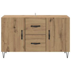 Πλαϊνό γραφείο Artisan Oak 100 x 36 x 60 εκ. Επεξεργασμένο Ξύλο