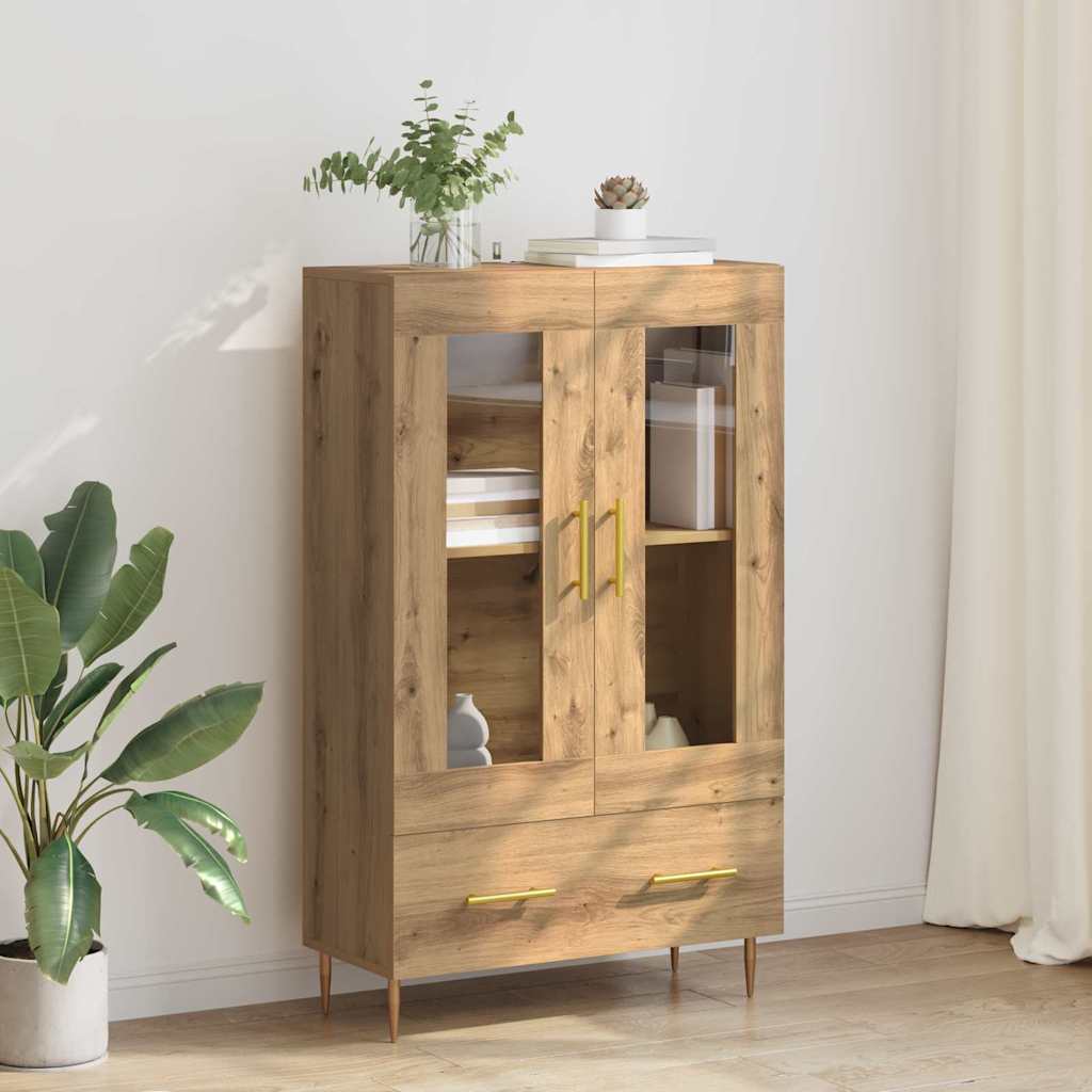 Highboard με συρτάρι Artisan Oak 69,5 x 31 x 115 εκ.