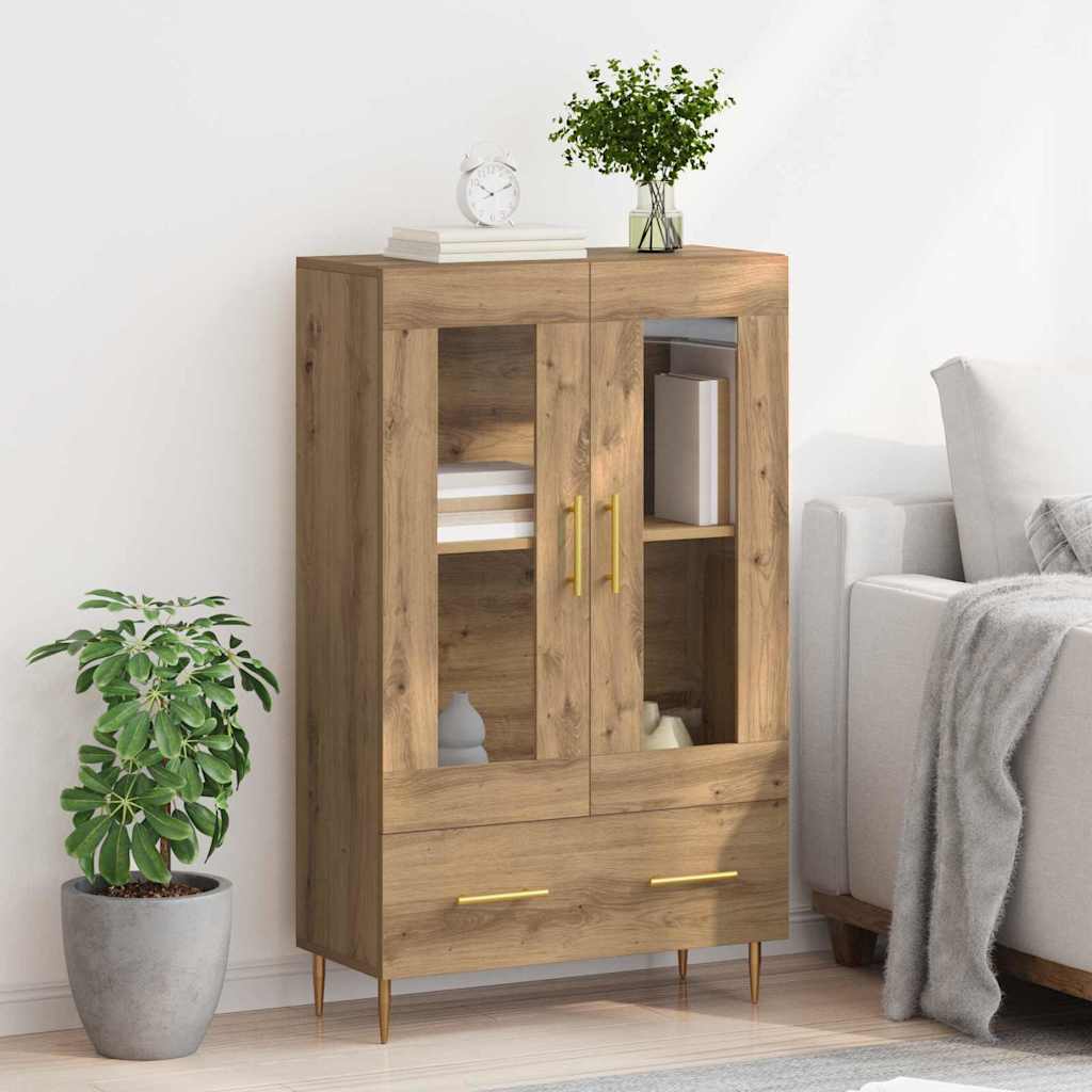 Highboard με συρτάρι Artisan Oak 69,5 x 31 x 115 εκ.