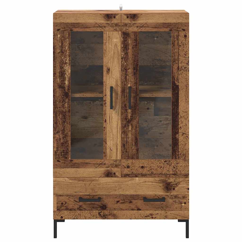 Highboard Παλιό Ξύλο 69,5 x 31 x 115 εκ. Επεξεργασμένο ξύλο - Pakobazaar
